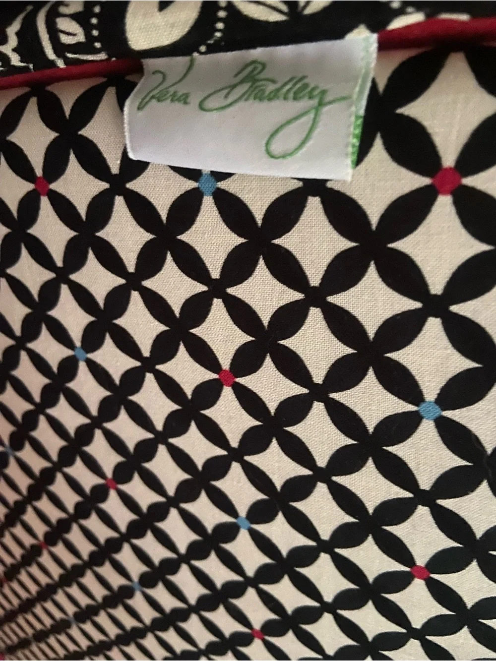 Vera Bradley Barcelona Laptop Bag.